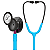 Estetoscópio 3M™ Littmann® Classic III™ 5872 Turquesa com Preto Mate e Conector Rosa - Imagem 1