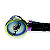 Estetoscópio Duplo Linha Black Rappaport Black Rainbow - P.A Med UND - Imagem 5