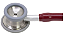ESTETOSCÓPIO PROFISS.PEDIATRIC TUBO 28- VINHO WELCH ALLYN 5079-149 UNIDADE - Imagem 2