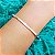 Bracelete de Prata Rígido Fio Quadrado 3.5 mm - Imagem 2