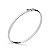 Bracelete de Prata Rígido Fio Quadrado 3.5 mm - Imagem 1