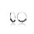 Brinco Argola De Bali 12mm - Prata 925 - Imagem 1