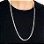 Corrente De Prata Masculina Grumet 5 mm Italiana 70 cm - Imagem 2
