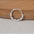 Piercing Argola De Prata Navete Zircônias - Imagem 1