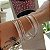 Bracelete De Aro Sem Fecho Fio Redondo 1.4 mm - Prata 925 - Imagem 1