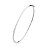 Bracelete De Prata Fio Redondo Rígido 2 mm - Imagem 1