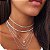 Choker De Prata Feminina Grumet 3 mm 40 cm - Imagem 1
