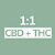 1:1 CBD + THC - 30ml - Imagem 1