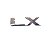 Emblema Lx Tampa Traseira Civic 2001 a 2005 Oiriginal - Imagem 2