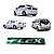 Emblema Flex Da Tampa Tras Do Honda Fit Civic 2007 a 2011 - Imagem 1