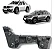Suporte Esquerdo do Parachoque Traseiro para Renault Duster Oroch 2016 até 2022 850443729R - Imagem 4