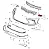 Guia Suporte Parachoque Diant Tracker 21/25 Original GM Esquerdo 26227735 - Imagem 3