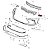 Guia Suporte Parachoque Diant Tracker 21/25 Original GM Direito 26227736 - Imagem 3