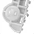 Suporte Guia Parachoque Diant Direito Nissan Kicks Novo Original 622245rb0a - Imagem 4