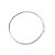 Pulseira Bracelete de Prata Liso - Imagem 2