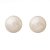 Brinco Pérola Shell Prata 16mm - Imagem 2