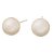 Brinco Pérola Shell Prata 16mm - Imagem 1