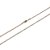 Corrente Prata Masculina Groumet 70CM 3MM - Imagem 2