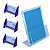 Display Expositor Porta Folder a6 e 3 Porta Cartão Acrílico - Imagem 1