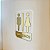 Placa de Identificação ou Sinalização Decorativa Para Banheiros e Sanitários de Acrílico Branco com Varias Cores - Imagem 2