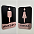 Kit Placas de Identificação de Banheiros Feminino e Masculino - Acrílico Preto - Imagem 4