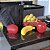 Kit 3 Porta Frutas Banana Maçã Morango BPA Free para Mochila e Lancheira - Imagem 2