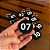 Kit de Identificação de Portas Chaveiros com Números Acrílicos para Armários Guarda-Volumes - Imagem 2