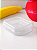 Kit Porta Frutas e Sanduicheira para Lancheira Infantil – Porta Maçã, Porta Banana e Porta Sanduíche Transparente - Imagem 7