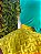 Conjunto Longo Semi Empina Brocado Amarelo - Top Verde - Imagem 2
