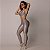 Legging  Empina Glossy Champagne Cós V - Tamanho único 38 a 42 - Imagem 5