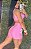 Conjunto Curto Tradicional Glossy Viva Fit Rosa -M/G - Imagem 2