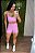 Conjunto Curto Tradicional Glossy Rosa -P/M/G - Imagem 1