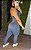 Conjunto Empina Sem Costura Jeans Fake -P/M/G - Imagem 2