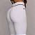 Legging Empina Jacquard Perlê Branca/Verde -P/M/G 36 a 42 - Imagem 2