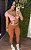 Conjunto  Empina Jacquard Savior Terra +Top Bella Rosa- M/G 38 a 42+ - Imagem 1