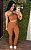 Conjunto Tradicional Flare Jacquard Savior Terra  M/G 38 a 42+ - Imagem 1