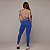 Legging Empina Azul Safira  -Tamanho único  36 a 42 - Imagem 5