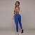 Legging Empina Azul Safira  -Tamanho único  36 a 42 - Imagem 4