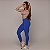 Legging Trdicional  Biocolor Azul Safira  - P/M/G 36 a 38 - Imagem 1