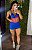 Conjunto Tradicional Shorts Saia Safira -P/M/G 36 a 42 - Imagem 1