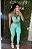 Conjunto Semi Empina Brocado Verde água - Tamanho único 38 a 42/44 - Imagem 1