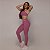 Legging Tradicional Sense Bicolor Rosa - Tamanho único 38 a 42 - Imagem 4