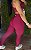 Conjunto Semi Empina Brocado Marsala - Tamanho único 38 a 42/44 - Imagem 2
