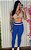 Conjunto Empina Azul Safira - Tamanho único 38 a 42 - Imagem 1