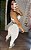 Conjunto Semi Empina Brocado  Branco/Cinza  - Tamanho único 38 a 42+ - Imagem 2