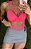 Conjunto Shorts Saia Mescla e Pink -Tamanho único 38 a 42 - Imagem 1