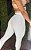 Conjunto Tradicional Canelado Branco/Nude -Tamanho único 38 a 42+ - Imagem 2