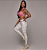 Legging Empina  Zebra Blush - Tamanho único 38 a 42 - Imagem 4