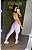 Legging Tradicional Viva Fit Lilás/Branco -P/M/G - Imagem 2