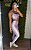 Legging Tradicional Viva Fit Lilás/Branco -P/M/G - Imagem 1